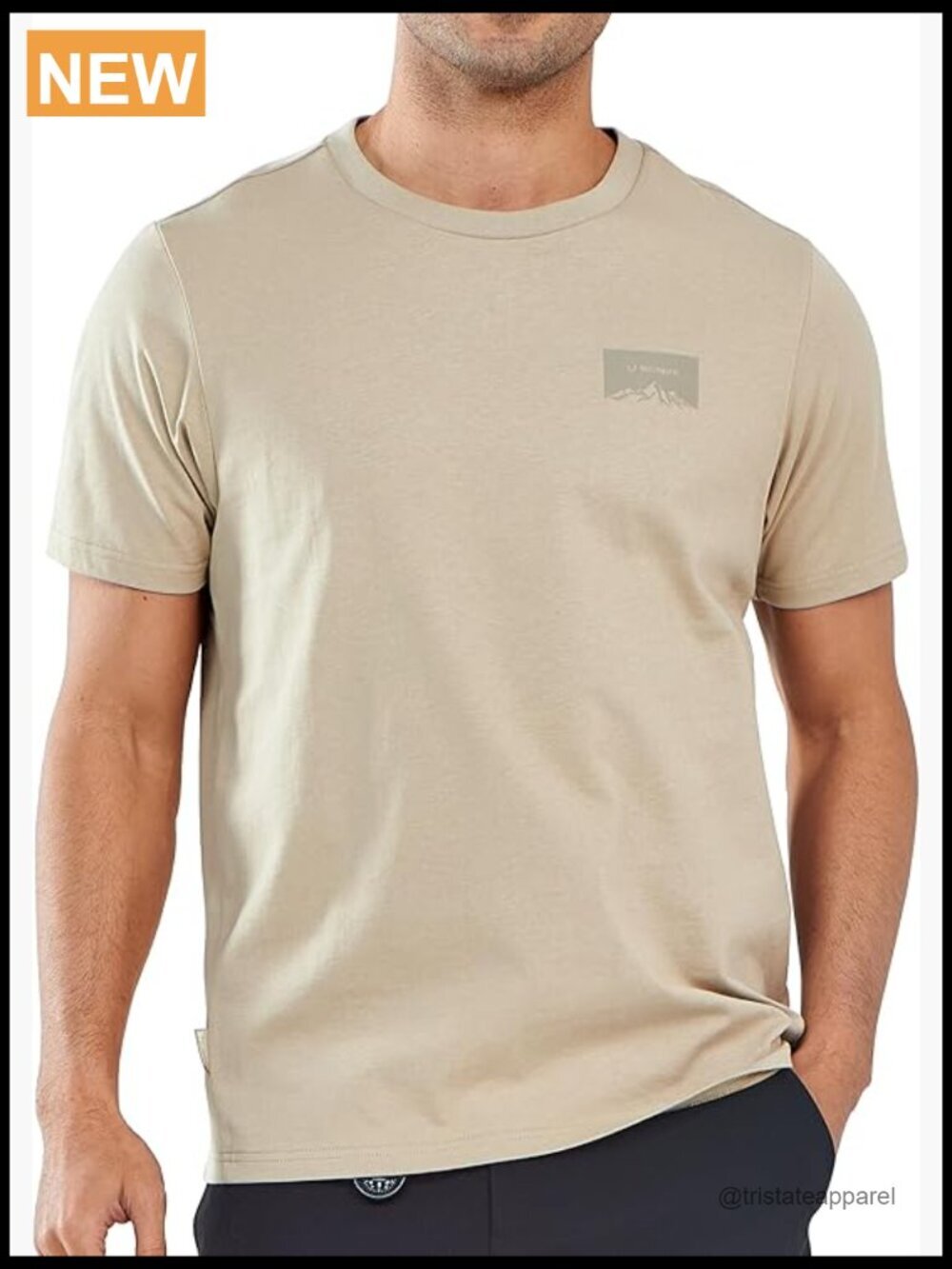 Men's Heavyweight Cotton T-Shirt Crewneck Short Sleeve Graphic Tee